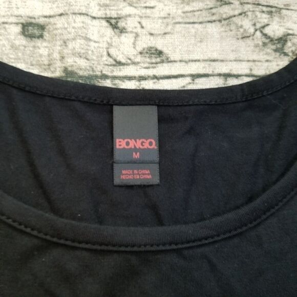 NWT Bongo Junior's Rebel Graphic Muscle Shirt - Picture 3 of 5